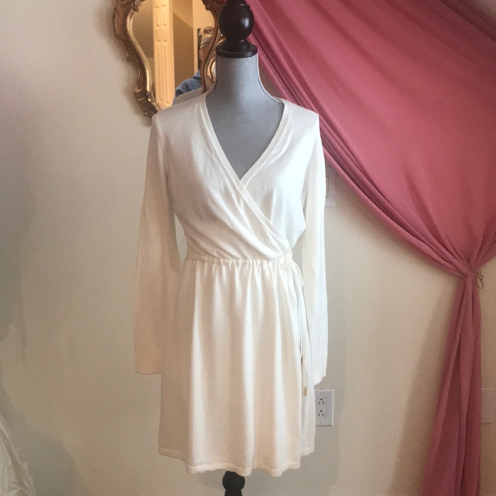 Michael Kors Sweater Wrap Dress